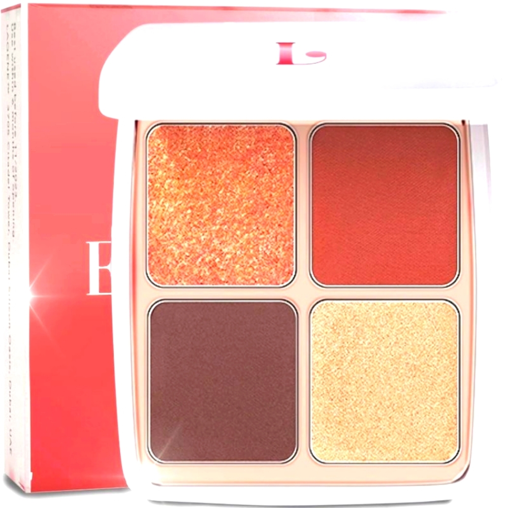New Laqene Luxury Line Eyeshadow Moroccan Red City Ultra Creamy‎ Palette